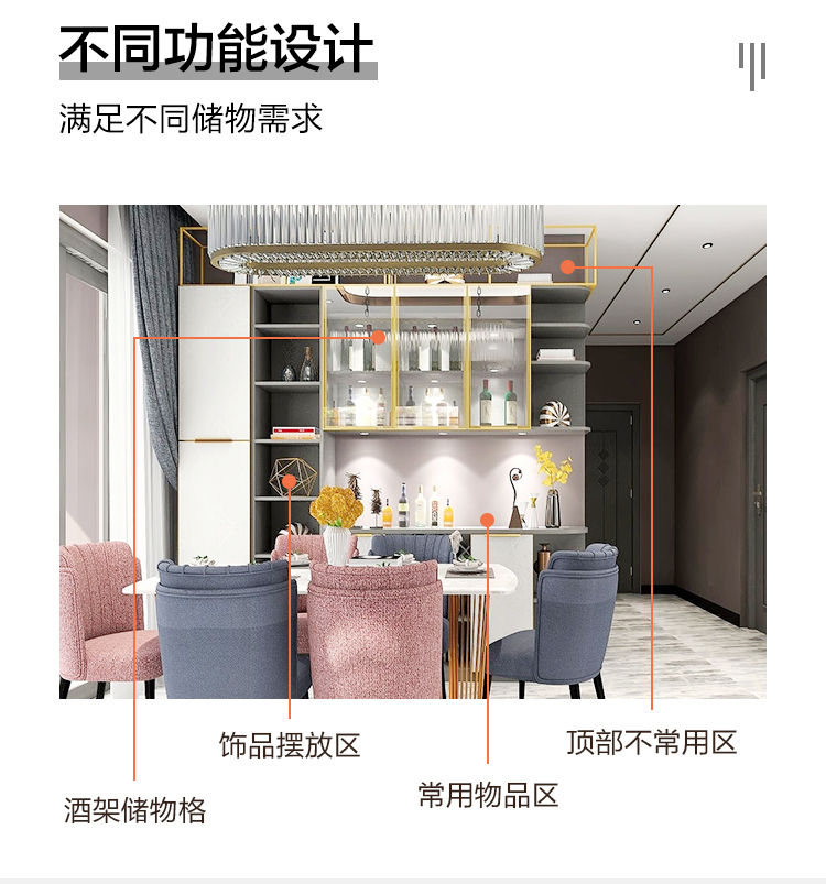 餐厅定制设计 餐厅设计效果图 餐厅家具定制